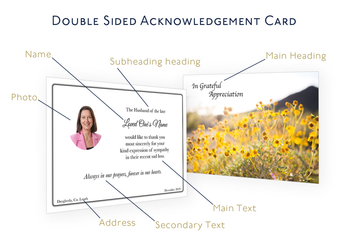 Acknowledgement & Thank You Memorial Cards - All you need to know